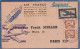 LETTRE. 1950. INDOCHINE. IMPRIMÉ. 20° ANNIVERSAIRE PREMIERE LIAISON PAR AIR FRANCE. SAIGON. ARTHUR WALTHAUSEN POUR PARIS - Emissions Générales