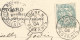 FRANCE - SEA POST- "LIGNE N" DEPARTURE PMK ON FRANKED PC (VIEW OF SINGAPORE) TO FRANCE - 1904 - Posta Marittima