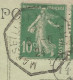 FRANCE - SEA POST - "MARSEILLE A YOKOHAMA" PMK ON FRANKED PC (VIEW OF CEYLON /COLOMBO) TO BELGIUM - 1924 - Poste Maritime