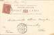 FRANCE -  SEA POST -  "LIGNE N " DEPARTURE CDS ON FRANKED PC (VIEW OF CEYLON) TO FRANCE - 1904 - Correo Marítimo