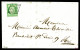 O N°2, 15c Vert Obl Grille Sur Lettre Locale De Paris, SUP (signé Calves/certificats)  Qualité: Oblitéré  Cote: 1850 Eur - 1849-1876: Klassieke Periode