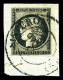 O N°3, 20c Noir, Bord De Feuille Obl Du Grand Cachet De SISTERON (type 13) Du 2 JANVIER 1849 Sur Son Support. TTB (signé - 1849-1850 Ceres