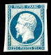 ** N°10, 25c Bleu, Fraîcheur Postale. SUPERBE. R.R. (certificats)  Qualité: ** - 1852 Louis-Napoleon