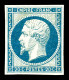 ** N°14Af, 20c Bleu Laiteux Type I, Fraîcheur Postale. SUP (certificat)  Qualité: ** - 1853-1860 Napoleon III