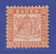 Baden 30 Kreuzer Mi.-Nr. 22b  Ungebraucht * - Mint