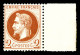 ** N°26B, 2c Rouge Brun Type II, Bord De Feuille Latéral. SUP  Qualité: ** - 1863-1870 Napoleon III With Laurels