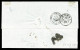 O 1866, 40c Dentelé + 10c Lauré Oblitérés Grille De Civita-Vecchia, TTB (certificat)  Qualité: Oblitéré - 1849-1876: Classic Period