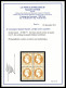 ** N°28B, 10c Bistre Type II En Bloc De Quatre (2ex*), Bon Centrage Et Grande Fraîcheur (certificat)  Qualité: ** - 1863-1870 Napoléon III Lauré