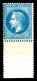 ** N°29B, 20c Bleu Type II Bdf, Fraîcheur Postale. SUP (certificat)  Qualité: ** - 1863-1870 Napoléon III. Laure