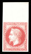 ** N°32b, Rothschild, 80c Rose Non Dentelé, Bord De Feuille, SUP (certificats)  Qualité: ** - 1863-1870 Napoleon III Gelauwerd