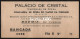 Bilhete Bancada * Ópera Boémia De Puccini * Palácio De Cristal * Porto * 1963 - Tickets - Vouchers