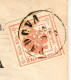 Lombardo Veneto-1858  Cat.Sassone Euro 400 Segnatasse Giornale 2kr. Grandi Margi - Lombardije-Venetië