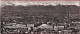 1956-cartolina Large Panoramica Di Torino Con Le Alpi, Viaggiata - Other & Unclassified