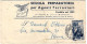 1953-foglietto Pubblicitario Della Scuola Preparatoria Per Agenti Ferroviari Aff - Publicidad