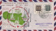 1959-affrancata Con S.2v."francobollo Delle Romagne"annullo Circuito Aereo Delle - Poste Aérienne