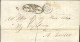1855-lettera Con Bollo Pesaro Netta Dentro E Fuori Dal Contenuto A Stampa Seniga - Sin Clasificación