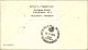 1960-Germania Volo Speciale Lufthansa Amburgo Francoforte Roma Bollo Viola Per L - Brieven En Documenten