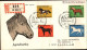 1969-Germania Raccomandata Illustrata Diretta In Italia Affrancata S.4v."Cavalli - Lettres & Documents