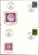 1970-Svizzera S.4v."Fauna"su Quattro Buste Del Museo Di Berna Riproducenti Monet - Poststempel