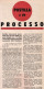 1944-R.S.I. POSTILLA AD UN PROCESSO Volantino Propaganda (mm.160x345) Stampa In  - Marcofilie