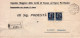 1944-R.S.I. Coppia Lire 1,25 Fascetto Su Piego Raccomandato Novara (17.11) - Storia Postale