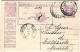 1922-cartolina Postale 25c.viola Michetti Con Testo Pubblicitario Banca Italiana - Entiers Postaux