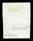 (*) N°73c, Non émis, Granet: 20c Bleu Foncé Non Dentelé. TB (signé Scheller/certificat)  Qualité: (*) - 1876-1878 Sage (Typ I)