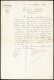 O BALLON DES GRAVILLIERS: Ensemble Comprenant: A/ Une Lettre à En-tête De Ses Activités Professionelles (Hydroplastie, P - Krieg 1870