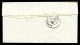 O LA VILLE D'ORLEANS' (repêchage De Mandal), DEPECHE BALLON N°6, Courrier Accidenté Avec Timbre Tombé Par Immersion, Càd - Guerre De 1870