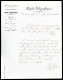 O Boule De Moulins Dépêche Télégraphique: Papier à Entête 'Ministère De L'Interieur-Direction Générale Des Lignes Télégr - War 1870