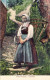 1910ca.-Valle Anzasca Verbania, Donna In Costume Tipico - Frauen