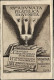 1943-Verona Cartolina Manifestazione Filatelica Triveneta Affrancata 30c.Anniver - Verona