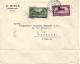 1927-Marocco Lettera Per Italia Con Affrancatura Bicolore - Covers & Documents
