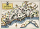 1960-"cartina Di Savona E La Sua Provincia"affrancata L.15 Giornata Del Francobo - Carte Geografiche