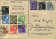 1948-Germania Zona Alleata Intero Postale 12pf.con Interessante Affrancatura Agg - Otros & Sin Clasificación