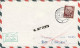 1959-Germania Dusseldorf-Roma Del 5 Gennaio Bollo Verde Mit Flug LH630 Del 5 Gen - Cartas & Documentos