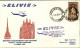 1961-Elivie 2^ Collegamento Con Elicotteri Torino-Milano Malpensa Del 1 Luglio - Posta Aerea