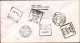 Vaticano-1971 Stampe Raccomandata Per Via Aerea Alitalia I^volo Roma-New Delhi,a - Luchtpost