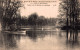 75 - PARIS CRUE DE LA SEINE / BOIS DE BOULOGNE - PELOUSE PRES DU MOULIN DE LONGCHAMP - Überschwemmung 1910