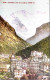 1910-Svizzera Interlaken Und Die Jungfrau Viaggiata Baden (7.8) Per La Norvegia - Marcophilie