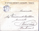 1893-AUSTRIA Trieste/Tergesteo C.2 (2.3) Su Busta Per L'Italia Affrancata Kr.10 - Sonstige & Ohne Zuordnung