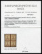 ** N°2b, 2c Brun-rouge, Burelage Renversé, Fraîcheur Postale. SUP (certificat)  Qualité: ** - Unused Stamps