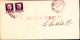 1944-Imperiale Coppia C.50 Su Piego Avellino Verde (6.10) - Poststempel