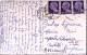 1946-Imperiale S.F. Tre Lire 1 Su Cartolina Caravaggio (2.4) - Marcophilia