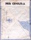 1940-ADDIS ABEBA CORRISPONDENZE Citta' C.2 (2.12) Su Busta (lacerata) Via Aerea  - Erythrée