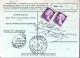 1945-Imperiale S.F. Due Lire 1 Su Avviso Ricevimento Campobasso (28.11) - Marcophilia