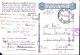 1943-CASTELVETRANO Manoscr. Su Cartolina Franchigia Posta Militare N 3550 (2.2)  - Poststempel