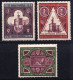 San Marino, 1894 Y&T. 23 / 25, MH. - Unused Stamps