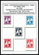 Delcampe - N Collection De 153 Vignettes Diverses Presentée Sur Pages De Presentation. TTB  Qualité: N - Proefdrukken, , Niet-uitgegeven, Experimentele Vignetten