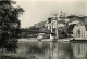 27 - Les Andelys - Le Pont Suspendu Et Le Château Gaillard - Mention Photographie Véritable - Carte Dentelée - CPSM Gran - Les Andelys